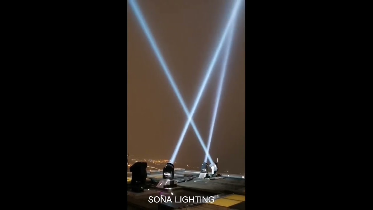 Outdoor 5000-7000W CMY Moving Head Sky beam search lighting