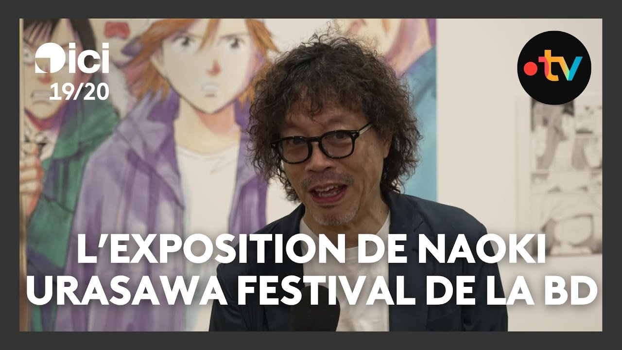 Exposition de Naoki Urasawa au festival de la bande dessin&eacute;e d'Amiens