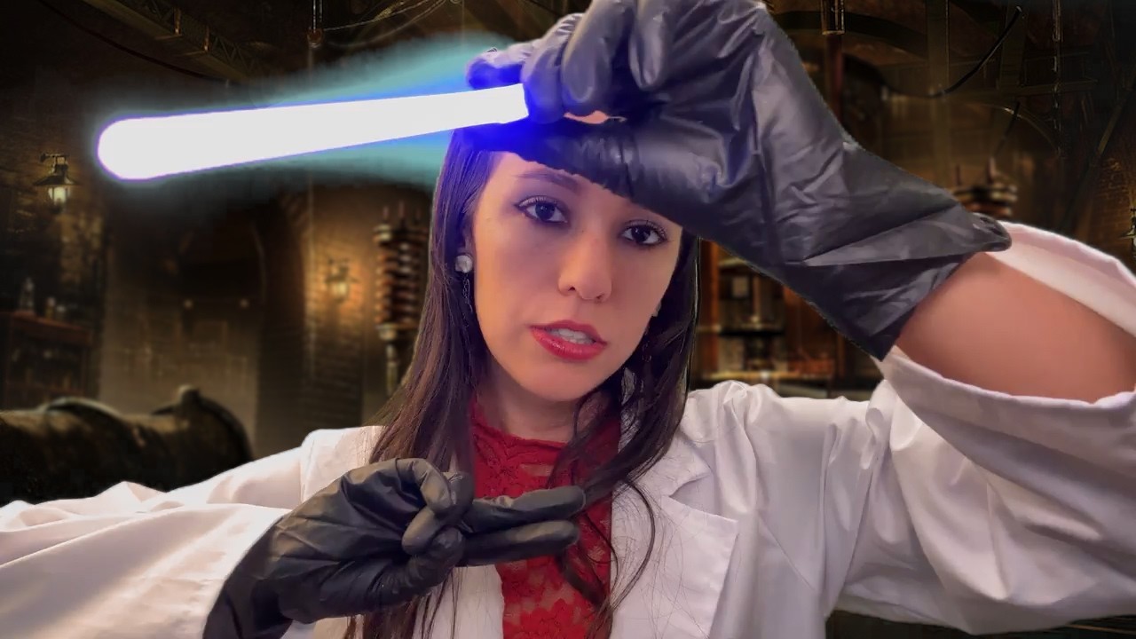 ASMR Examen de Nervios Craneales | Eres el monstruo de Frankenstein 🧟
