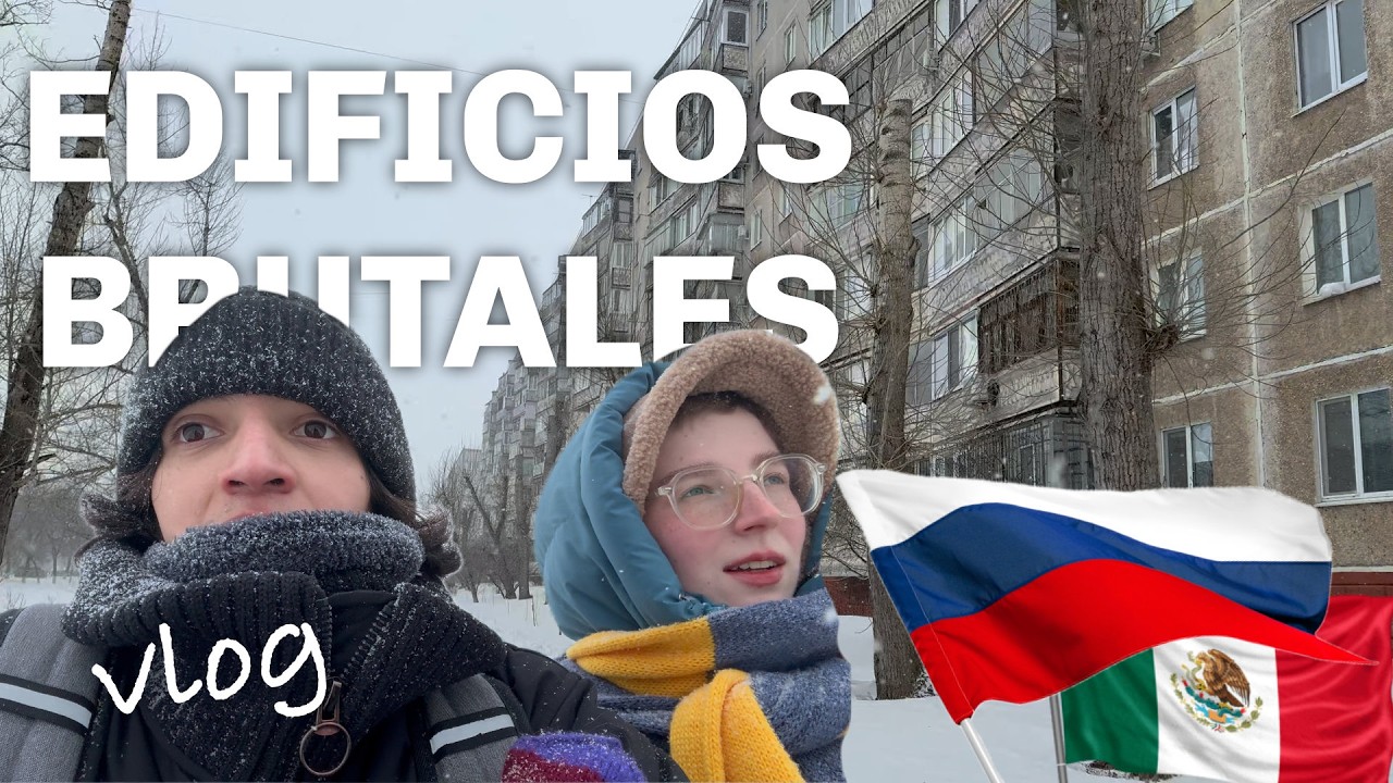 Caminando bajo la Nieve: Explorando la Arquitectura Rusa 🌨️ Vlog