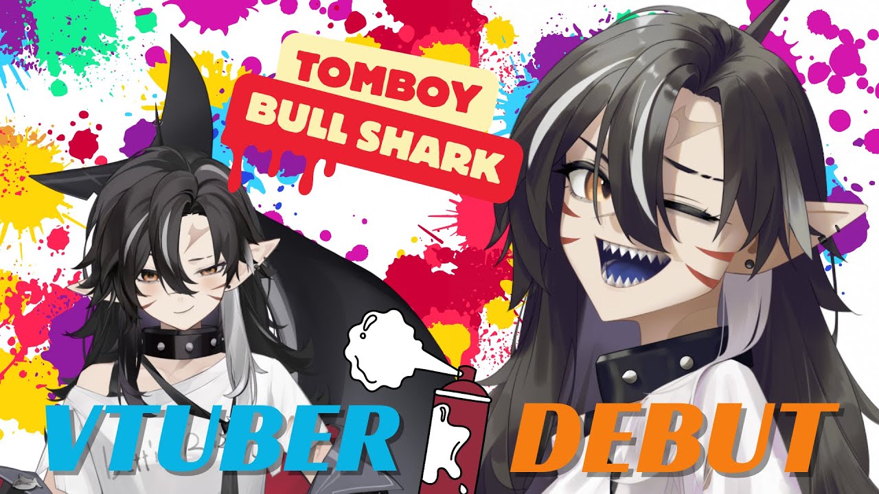 The Tomboy Bull Shark Vtuber DEBUT | Shekai Goto