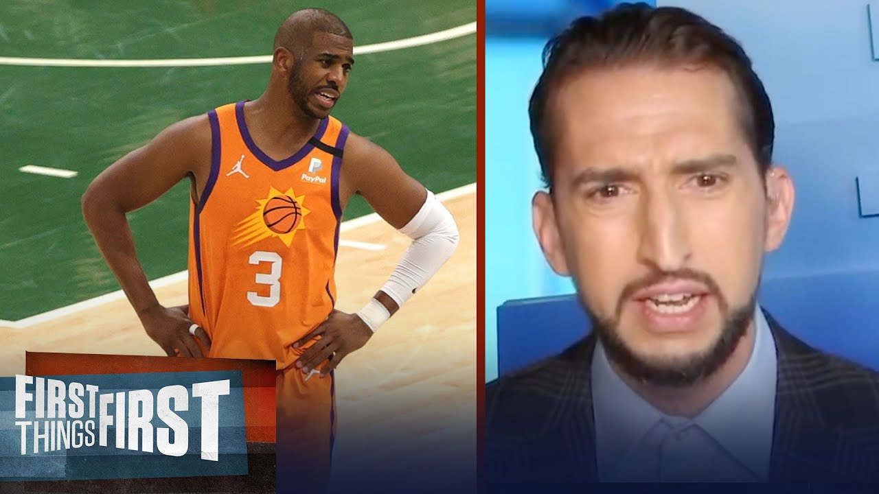 'Was Chris Paul out there?'  — Nick reacts after Suns lose Game 4 | NBA | FIRST THINGS FIRST
