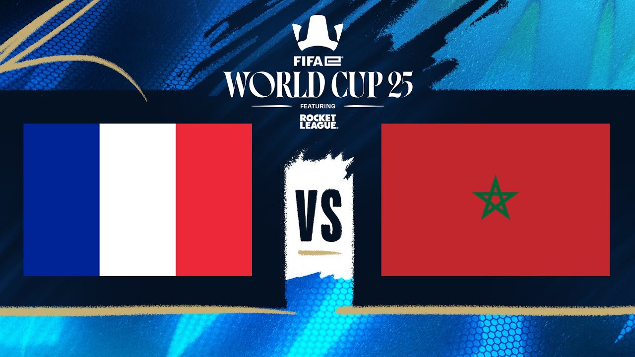FRANCE vs MAROC | GROUPE B (RETOUR) - FIFAe 2025