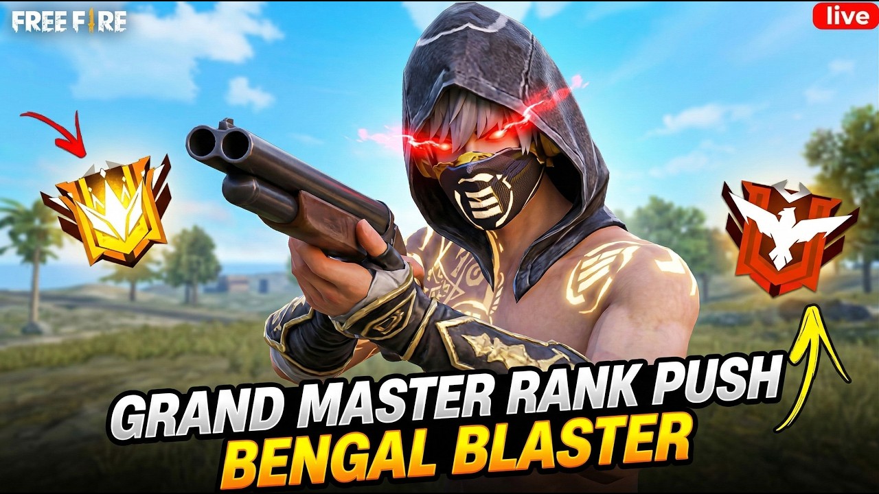 🔴 FREE FIRE LIVE👻GARENA FREE FIRE💀GUILD TEST LIVE !! BENGAL BLASTER #fflive #shortslive #ff #shorts
