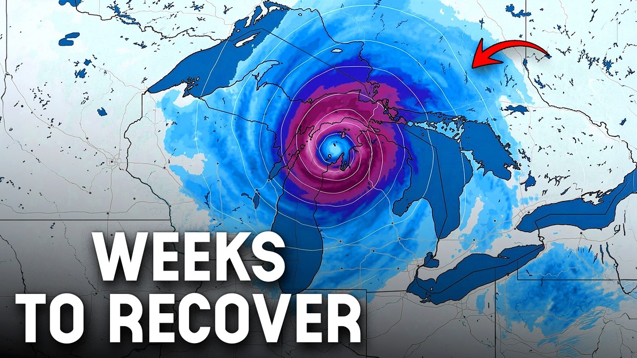 This Historic Michigan Blizzard Just Became a Bomb Cyclone And The Recovery Could Take Weeks