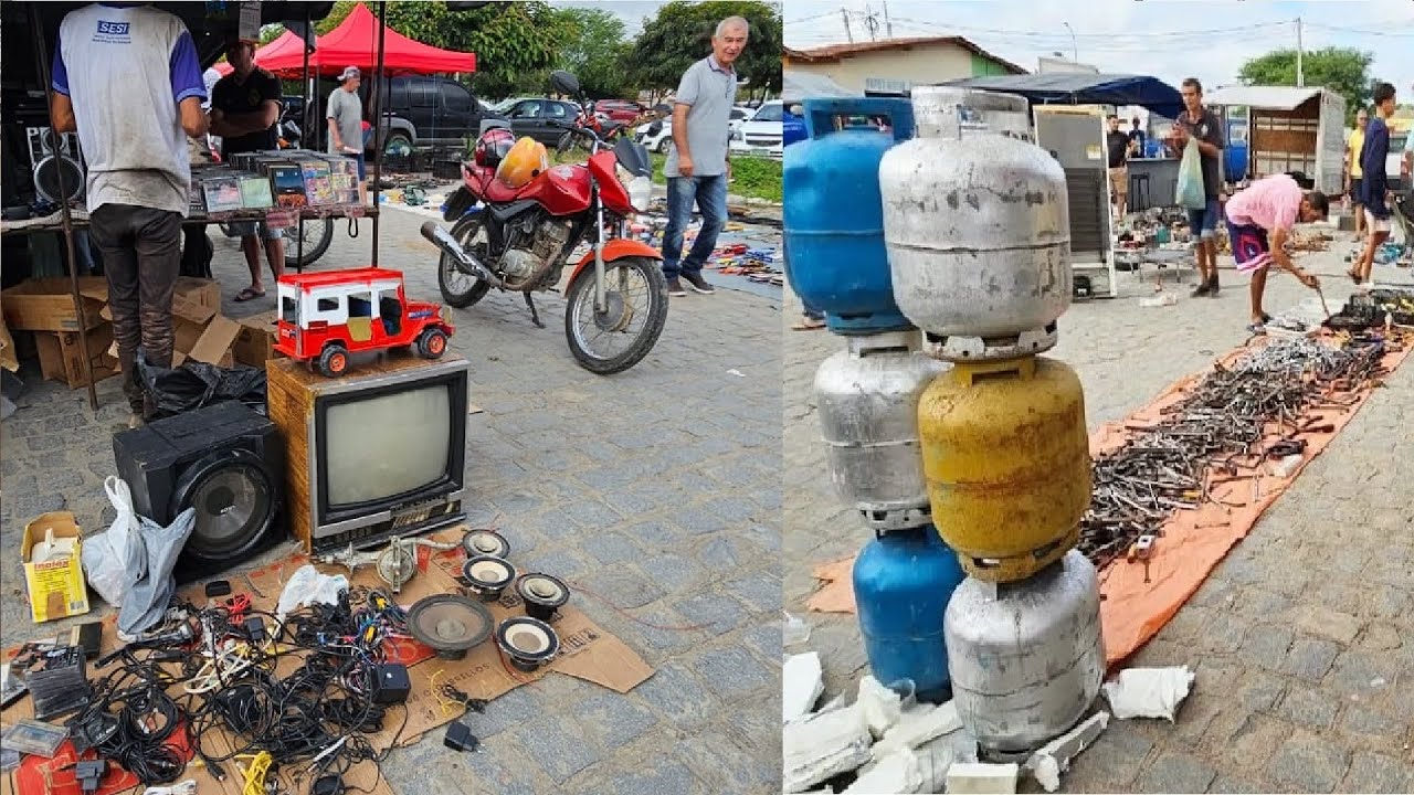 NA MAIOR FEIRA DO ROLO NO NORDESTE BRASILEIRO COM RELÍQUEA DOS ANOS 70