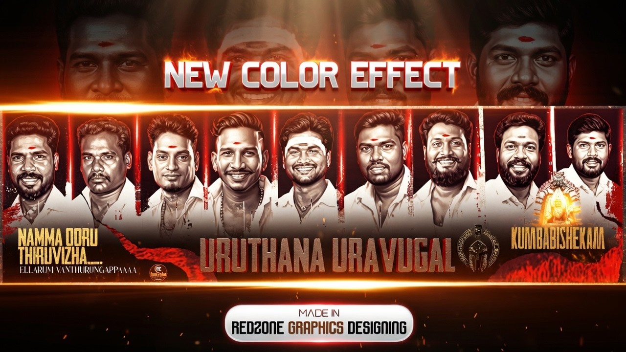 New Color Effect in Banner Design Photoshop 2026