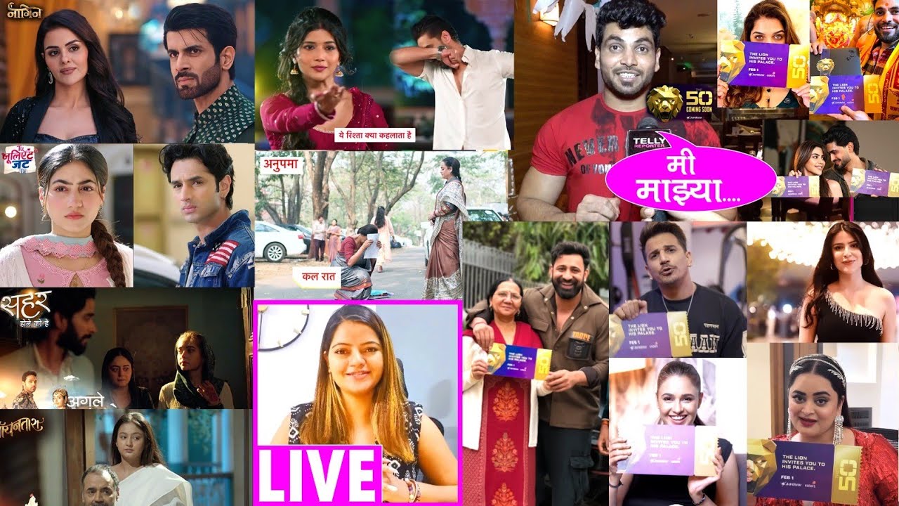 The 50 Prince Narula, Bebika Dhurve, Khanzadi, Yuvika Choudhary Entry YRKKH, Anupama, Mangal Lakshmi