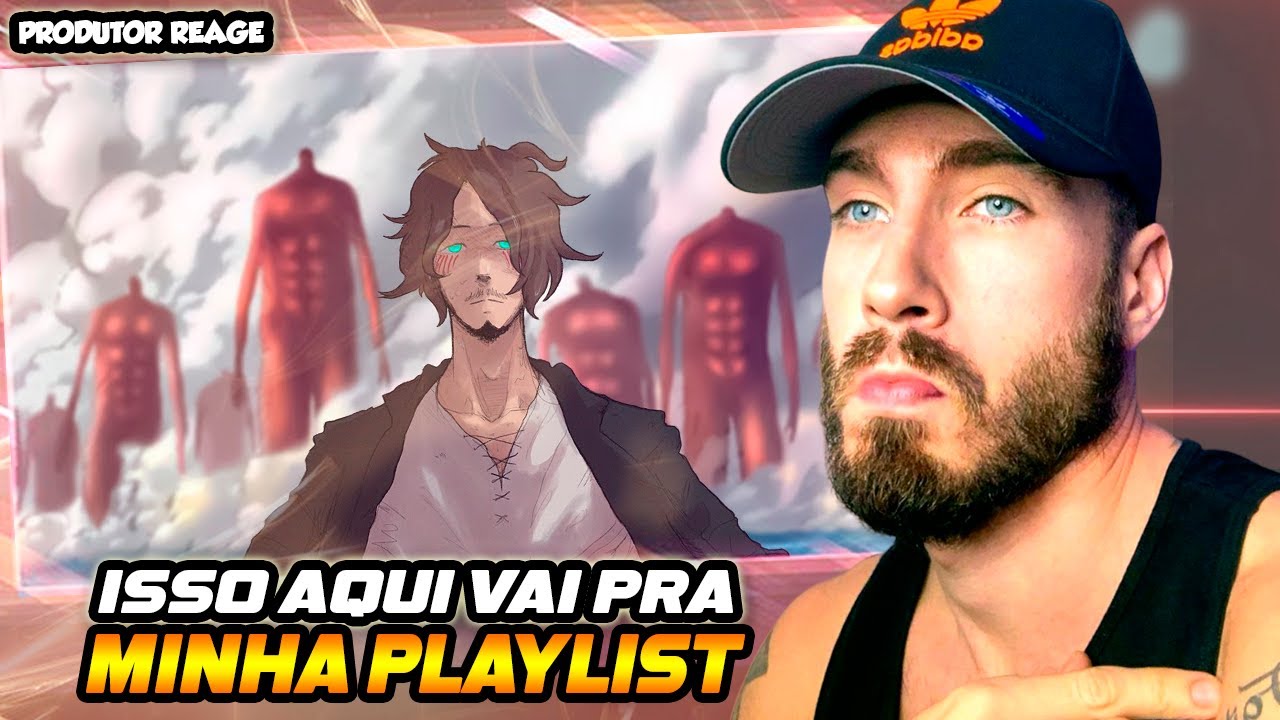 Rodrigo Zin - Eren Yeager (REACT, ANÁLISE)