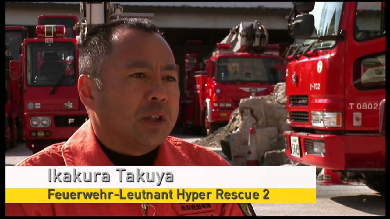 Die Feuerwehr Helden von Tokio Doku über die Feuerwehr in Tokio Teil 2