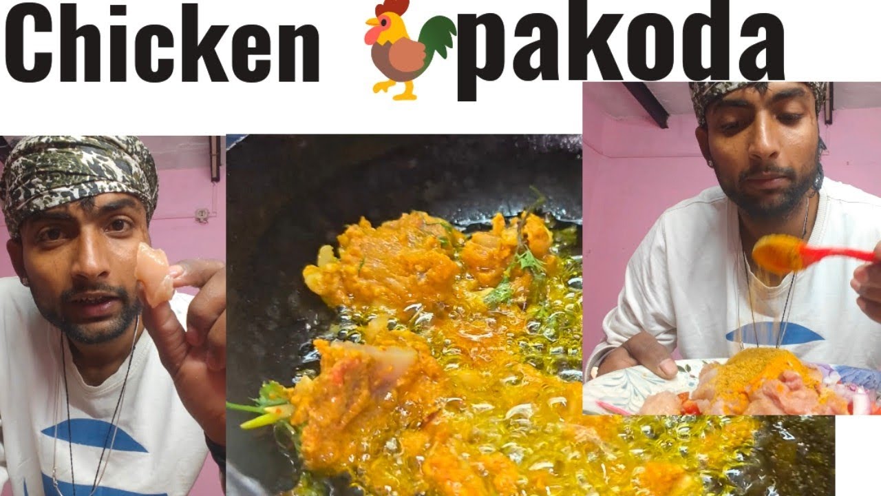 Chicken 🐔 🍗 Fritters. !!!!!  Chicken 🐓🍗 pakoda 