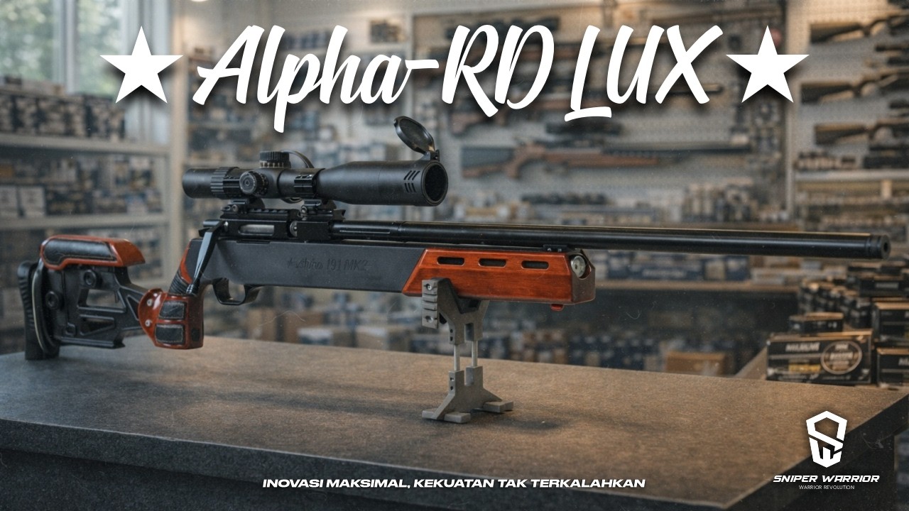SEMUA ORANG BAKAL HERAN PAS LIHAT SENAPAN ANGIN INI❗PCP BIGGAME TITANIUM ALPHA-RD LUXURY 6000Psi❗