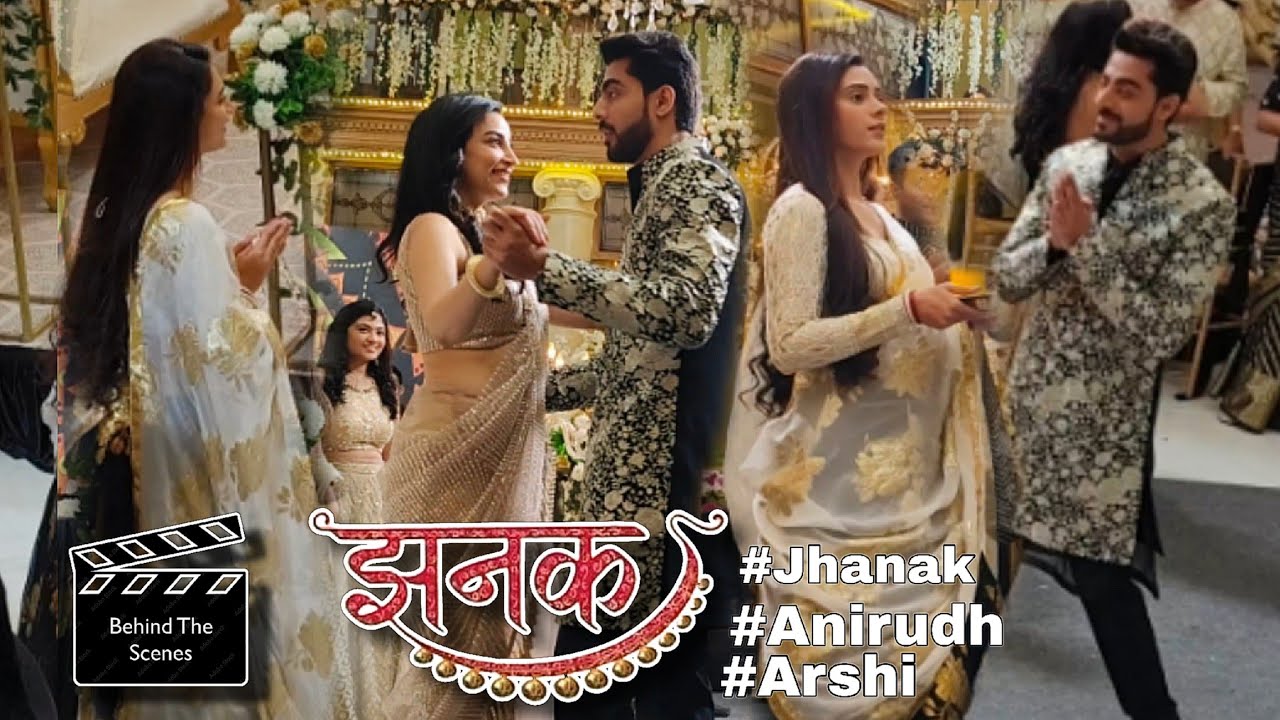 Jhanak On Set | Jhanak , Anirudh , Arshi Funniest Moments And Masti Behind The Scenes | BTS