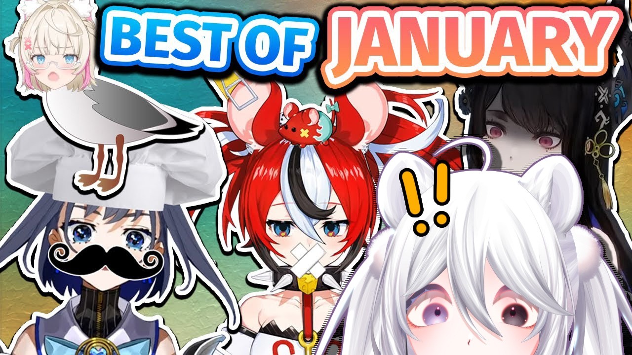 Vtuber Reacts to Best of January Hololive Clips | Jello Clips Reaction