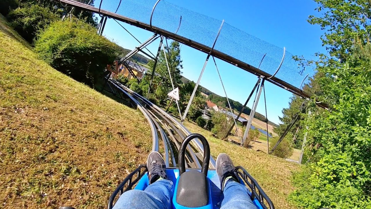 Sommerrodelbahn (Onride/POV) Video Greuther Keller Vestenbergsgreuth 2020