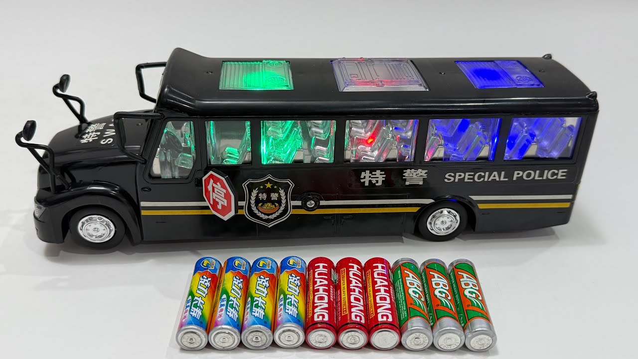 Unboxing Electric S.W.A.T Bus, RC Military Missile Vehicle, RC School Bus, Electric Helicopter