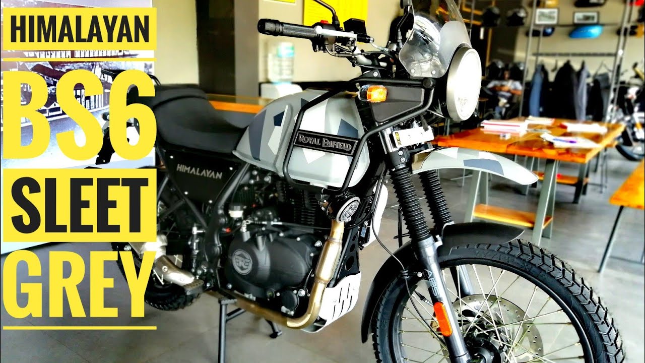 Royal Enfield Himalayan BS6 SLEET GREY | Walkaround Review - 2020 Royal Enfield Himalayan BS6