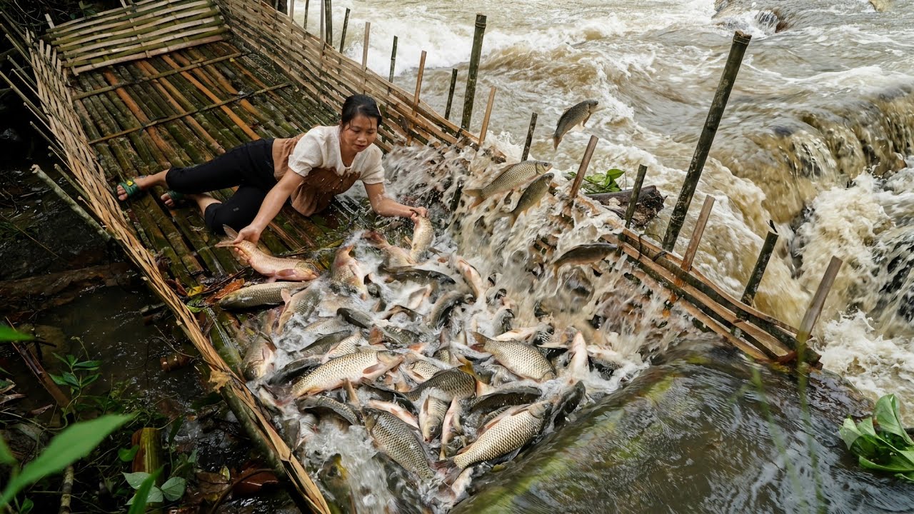 Catch Big Fish in My Bamboo Fish Trap - Ph&ugrave;ng Thị Ch&agrave;i