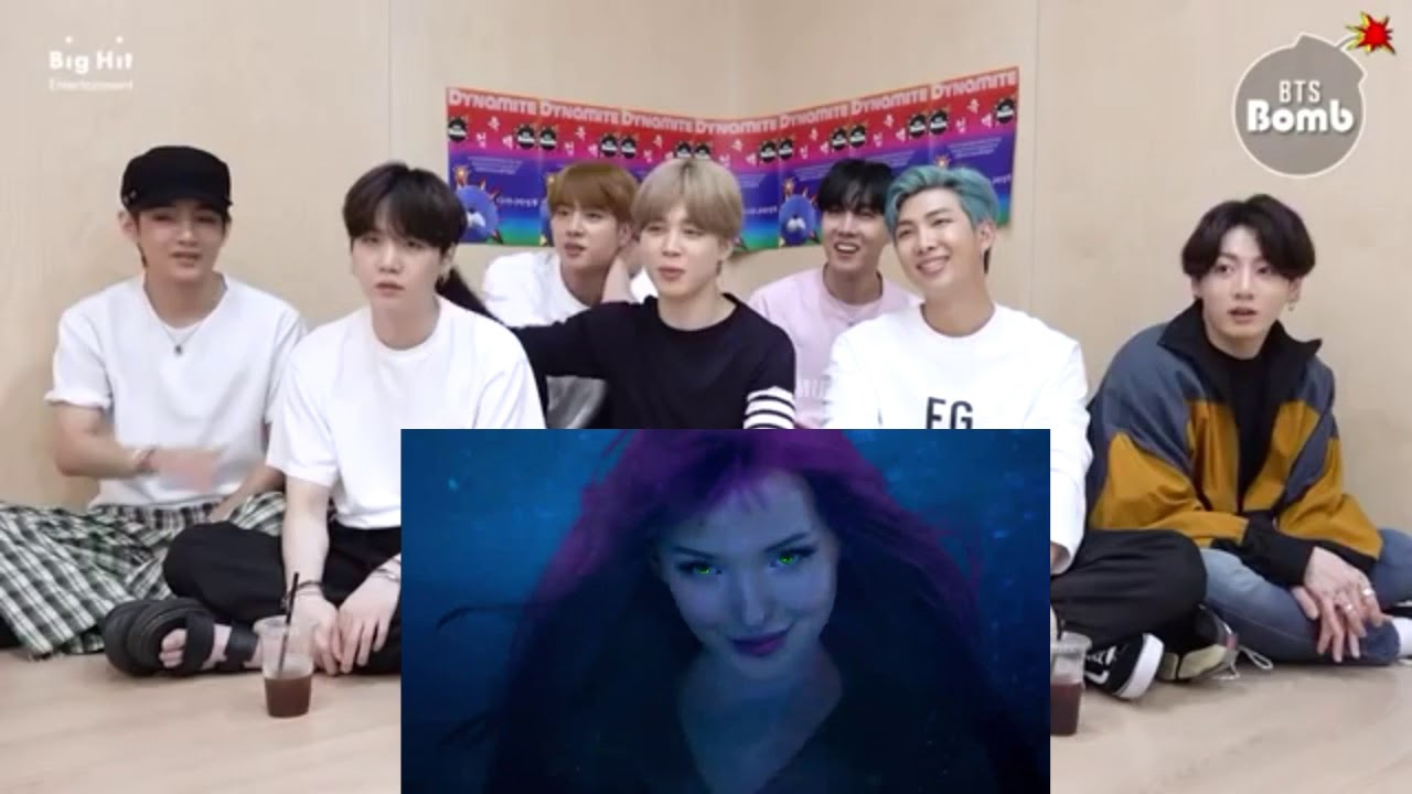 BTS reaction descendants 2.5 aqui no mar  [repostado]