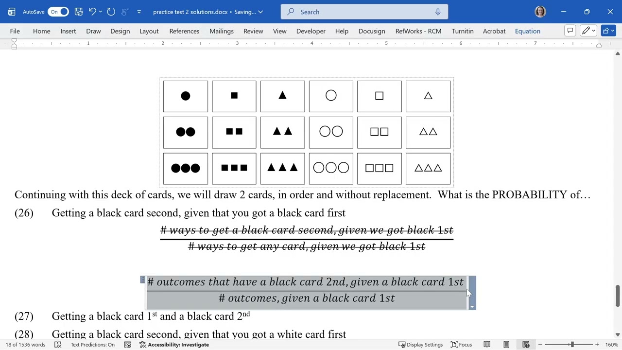 MATH-108 Practice Test 2 Solutions (Spring 26)