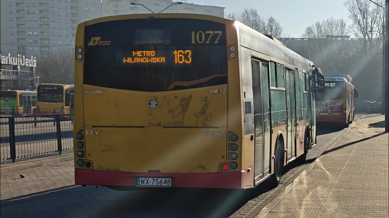 Linia 163 przez Oczyszczalnia 