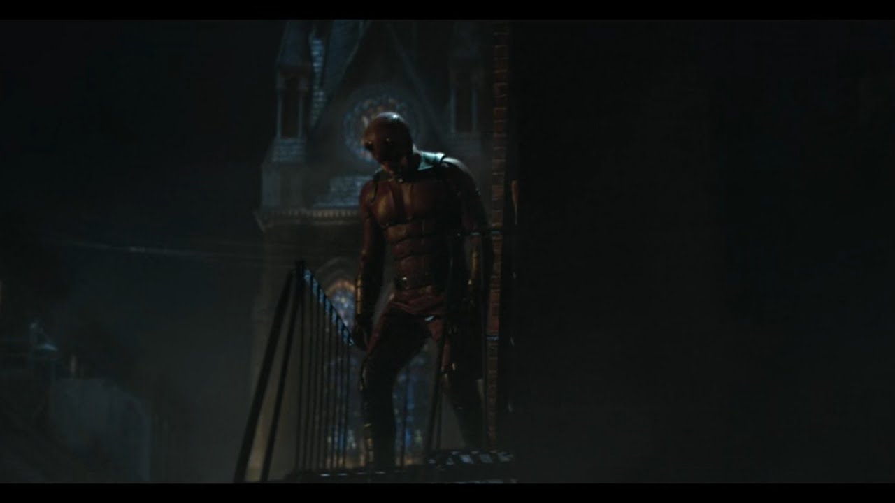 Daredevil First suit up amazing scene|| Dare born again