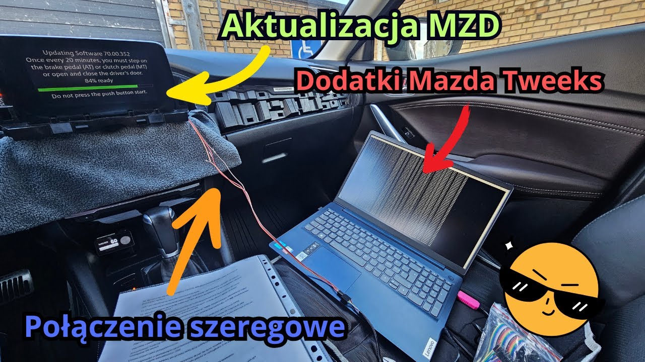 Aktualizacja MZD, rozblokowanie systemu i dodatki AIO Tweeks