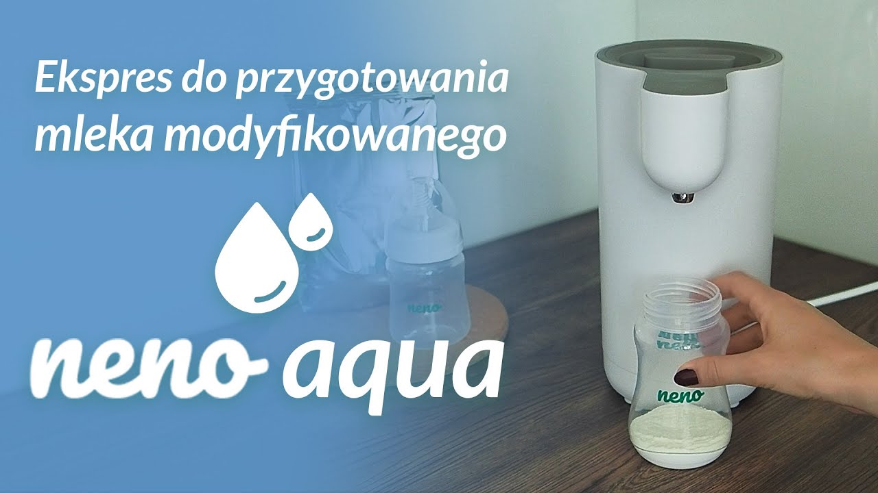 Jak działa ekspres do mleka modyfikowanego? POZNAJ NENO AQUA