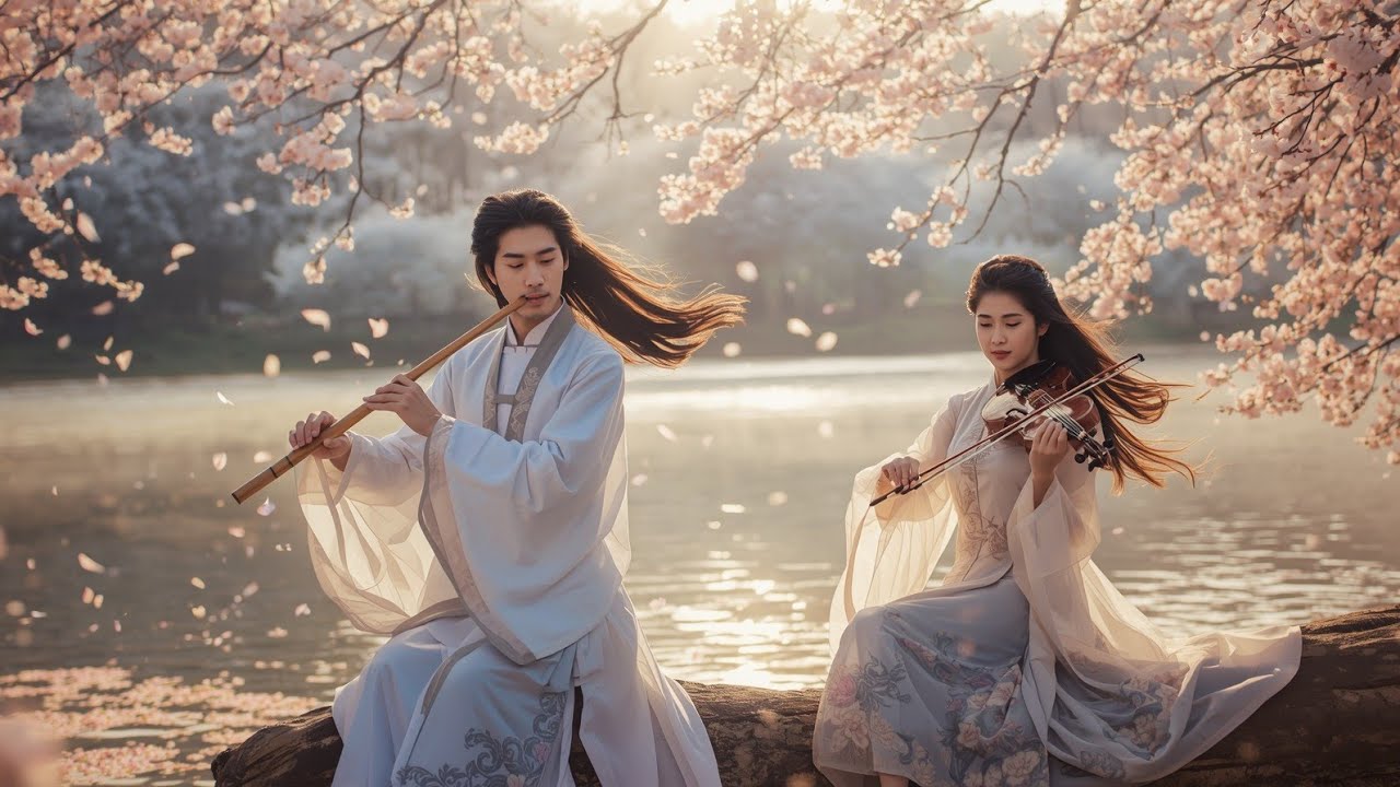 Chinese Zen music : bamboo flute, erhu & guzheng for calm mind and soul | peaceful meditation 