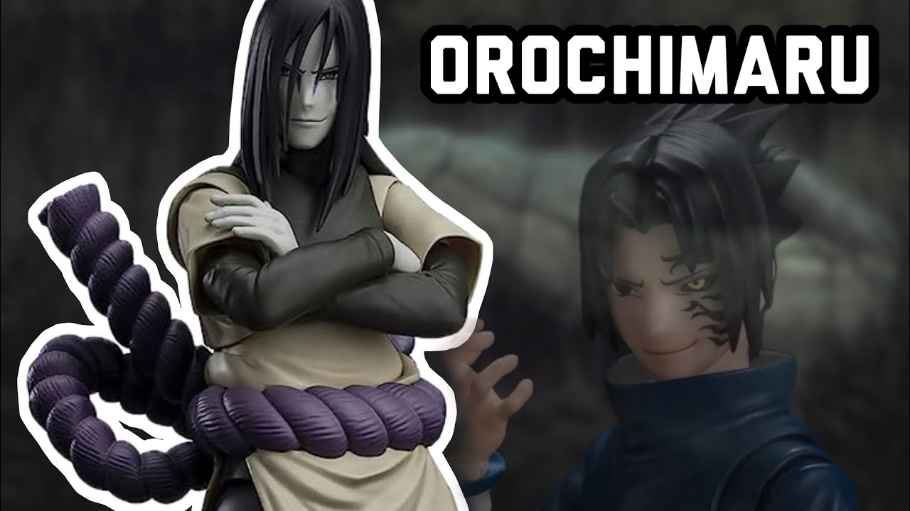 SH Figuarts Naruto Shippuden Orochimaru Action Figure Review Tamashii Nations BANDAI