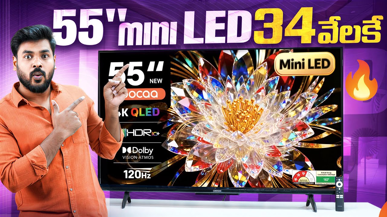I Reviewed the Coocaa 55 QD-Mini LED TV in Telugu and Here's What I Found