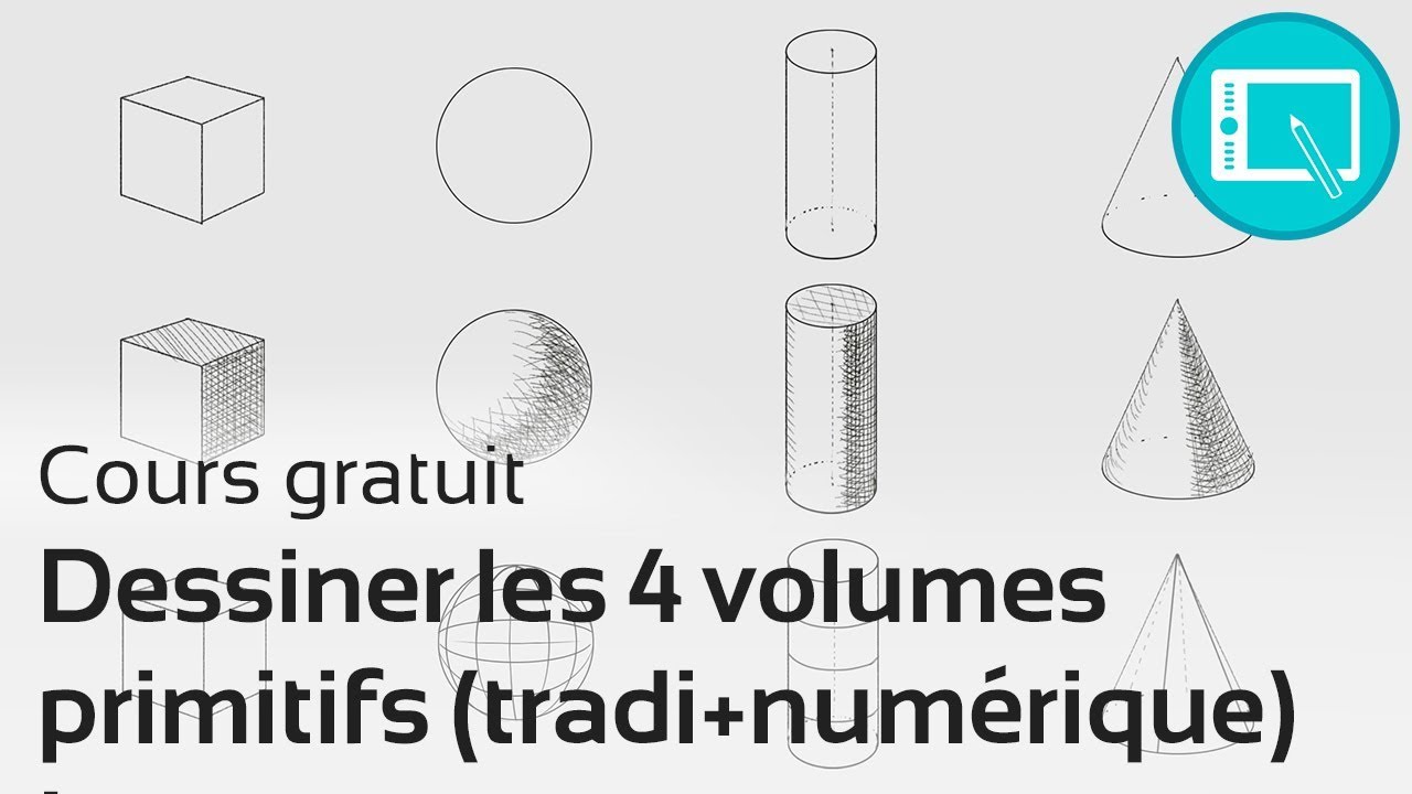 Comment dessiner les 4 volumes primitifs - Prog 2-Ch1