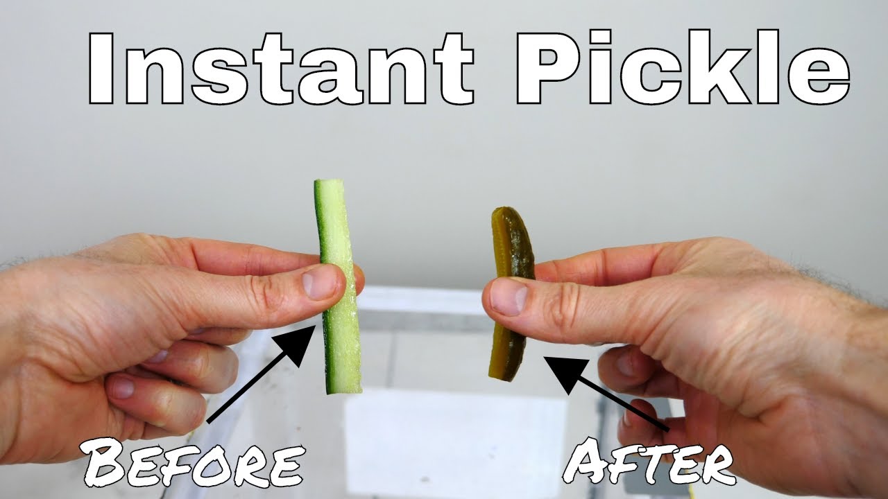 How to Make an Instant Pickle