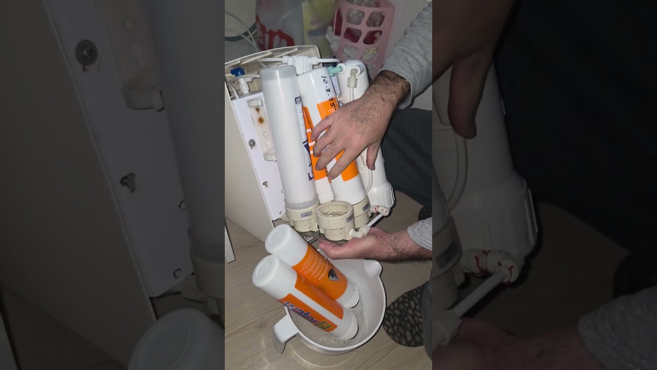Waterlife Revers Osmosis Su Arıtma Kapalı Kasa Tak &Ccedil;evir Filtre Değişimi
