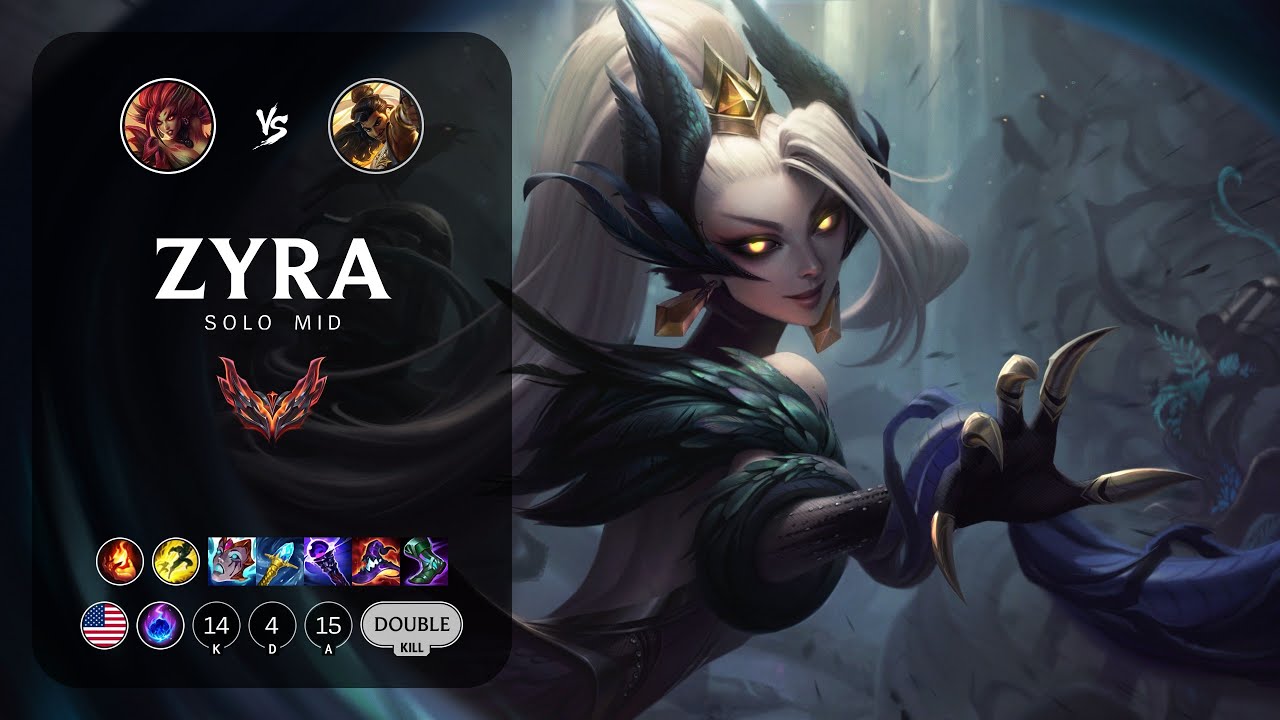 Zyra Mid vs Akshan - NA Grandmaster Patch 12.23