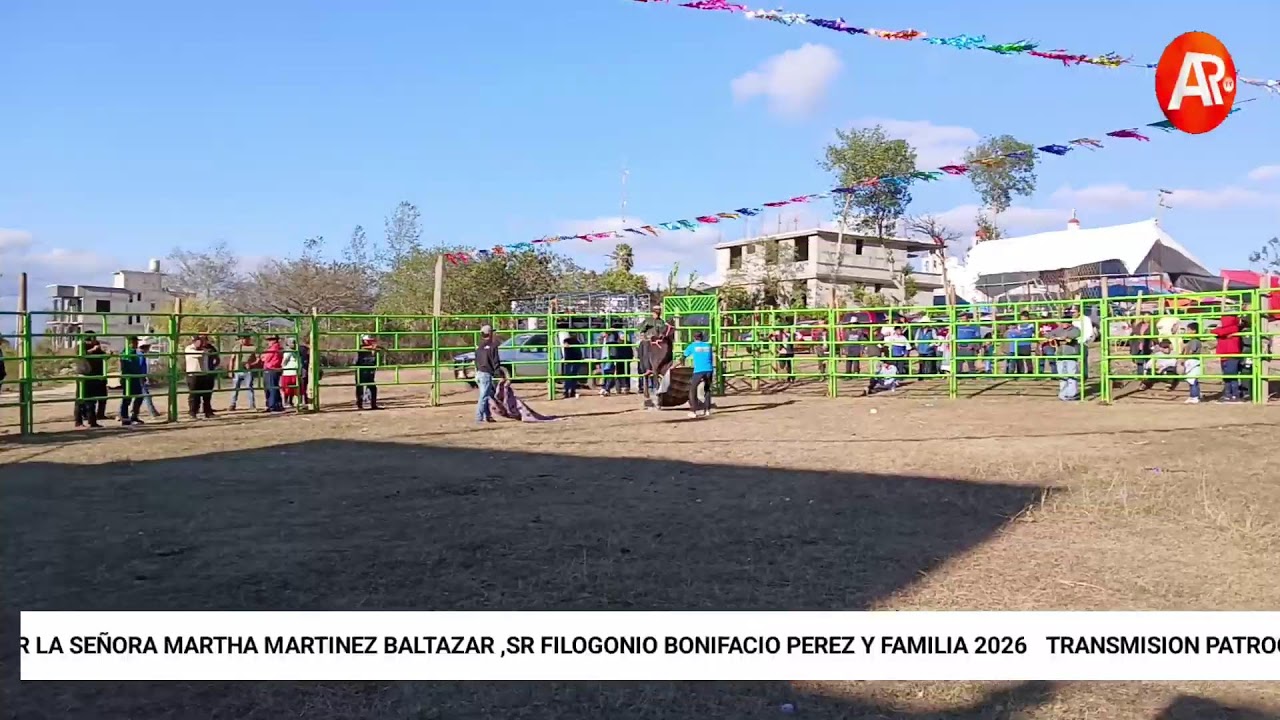 Torneo de toros criollos a capote en Honor a Jes&uacute;s de las pe&ntilde;as, la Chicocana Ayutla Mixe