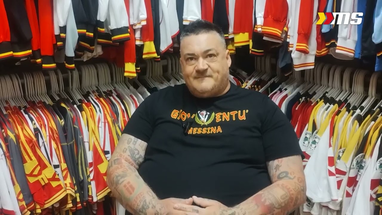 Il museo con tutte le maglie del Messina creato da Claudio Donia a Lainate