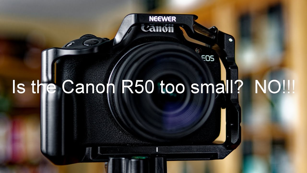 Canon R50 слишком мал? НЕТ!!!