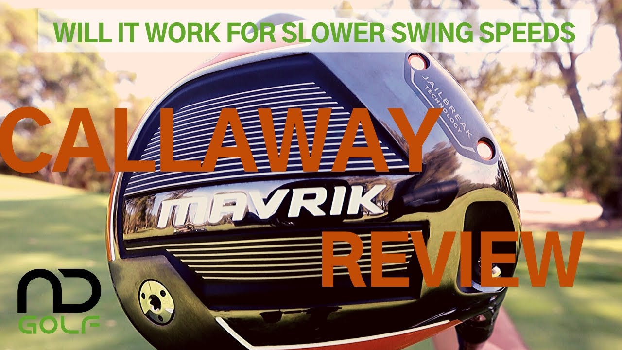 Mavrik Driver Review, Will it work with Slower Swing Speeds