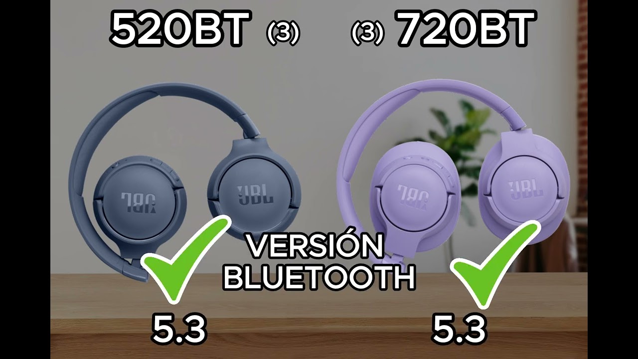 Diferencias de JBL 520BT vs 720BT