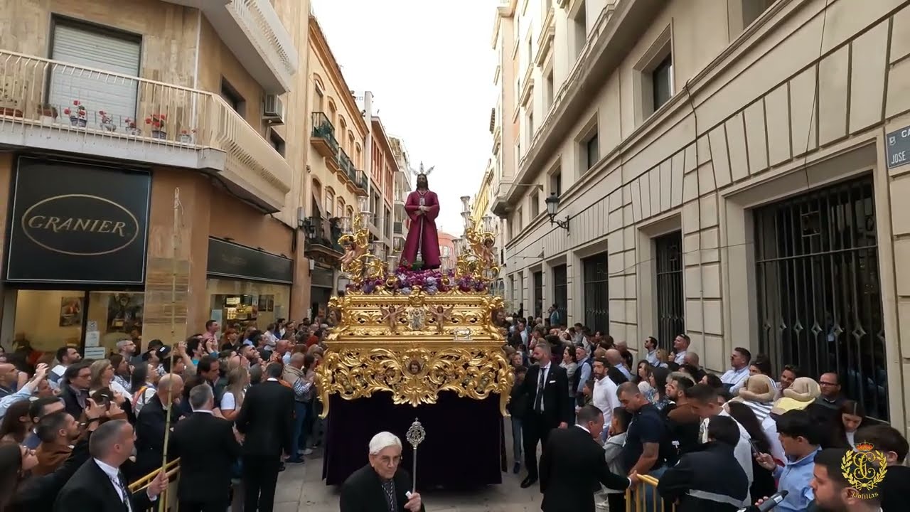 Cautivo de Huelva 2023 | Ave María | C/ José Nogales | AM Polillas de Cádiz | Lunes Santo