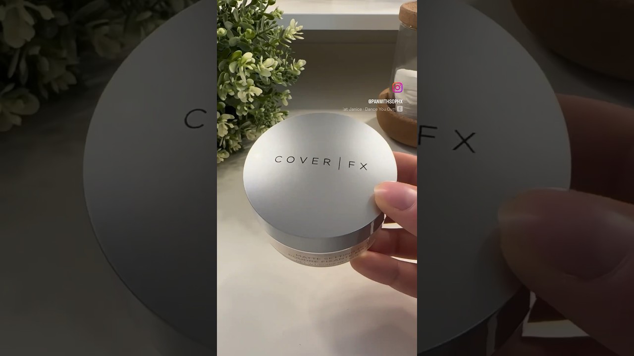 Cover FX Matte Setting Powder 💛 #coverfx #projectpan #makeup #makeuppan #beautyreview #makeupreview