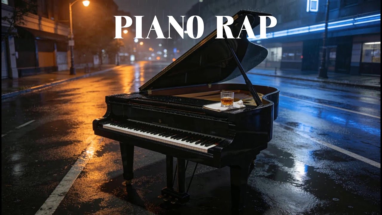 Late Night Piano Rap Mix 🌃 