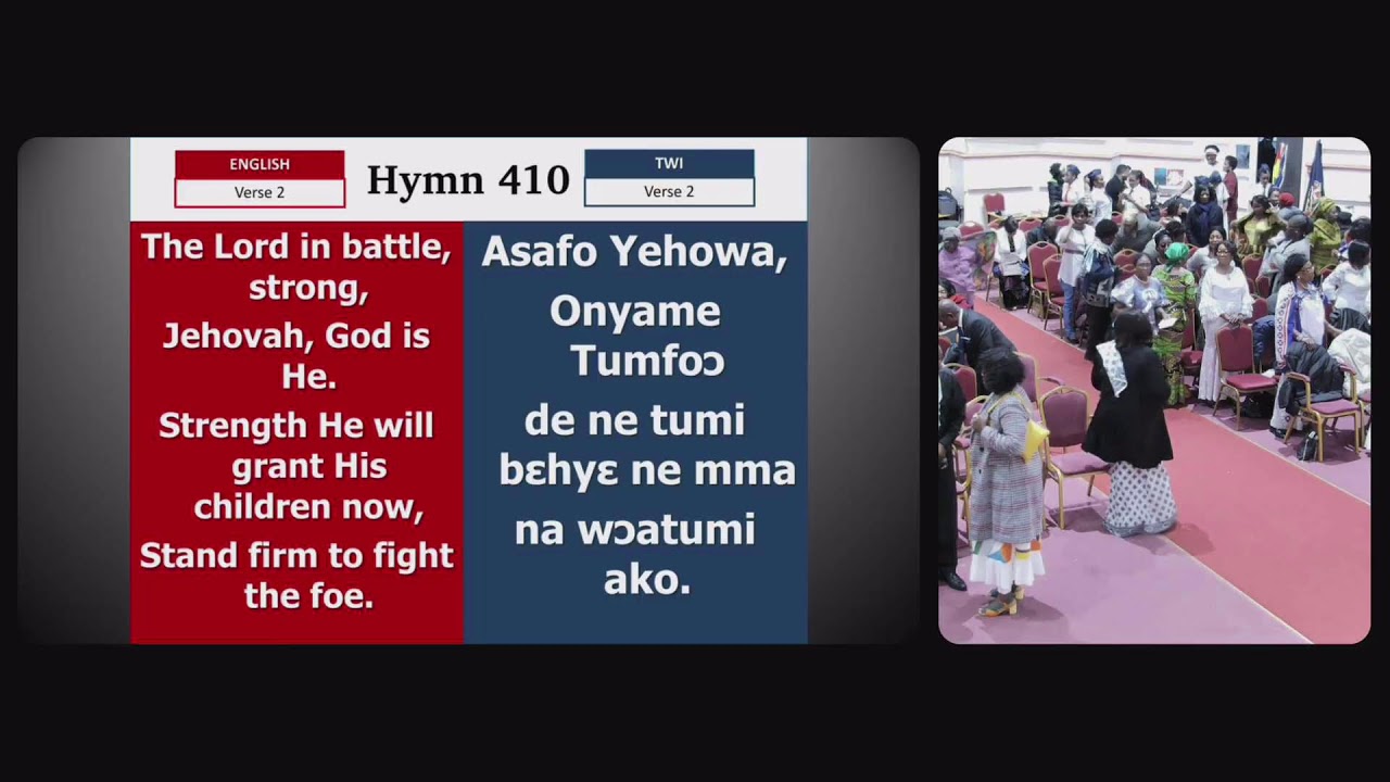 TRINITY PRESBYTERIAN CHURCH OF GHANALONDON CONGREGATION - Twi Service