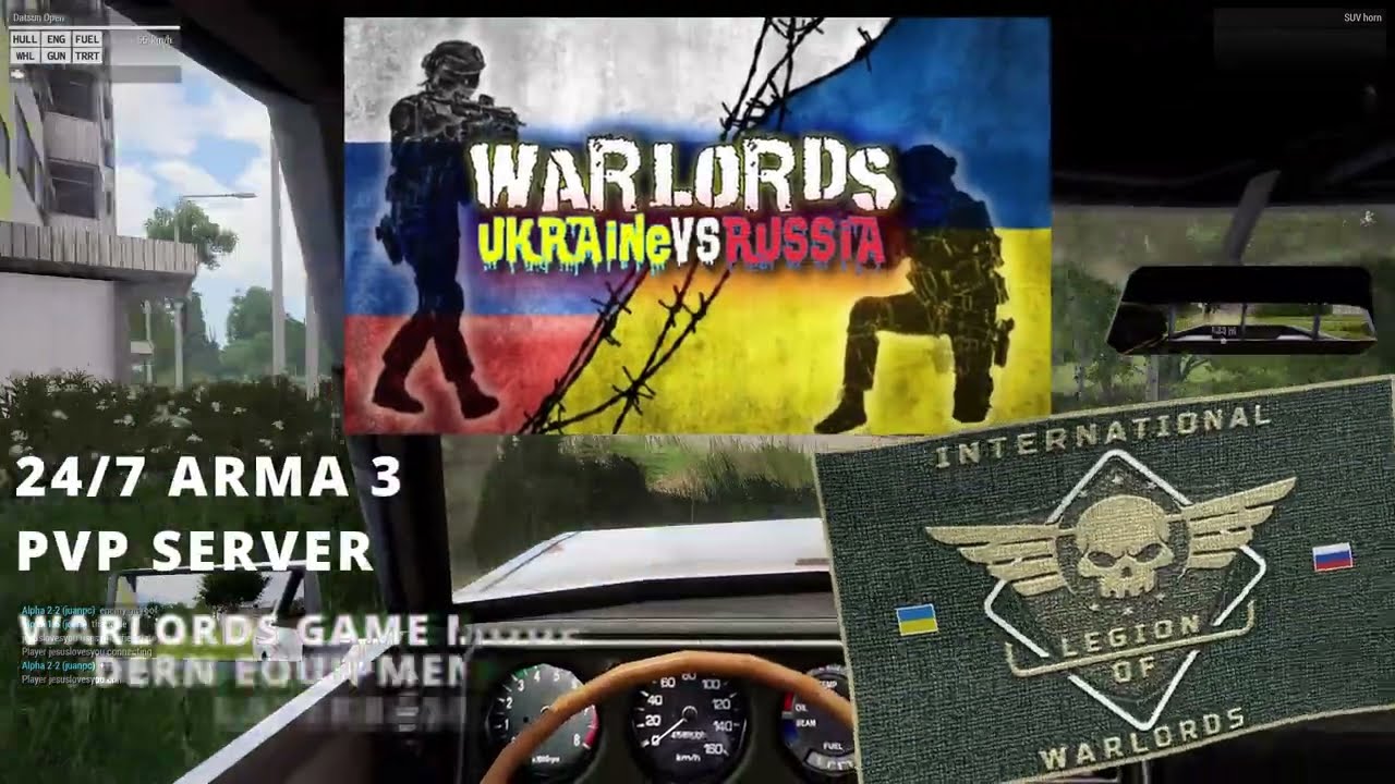 Arma 3 - ILW - Ukraine vs Russia WARLORDS Server Clips