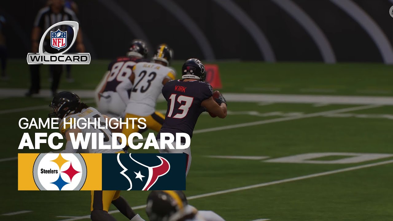 Pittsburgh Steelers VS Houston Texans - AFC Wildcard - Game Highlights