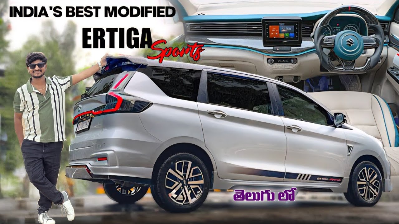2024 Ertiga ZXI Modified Like Never Before | Luxury Interior Transformation!