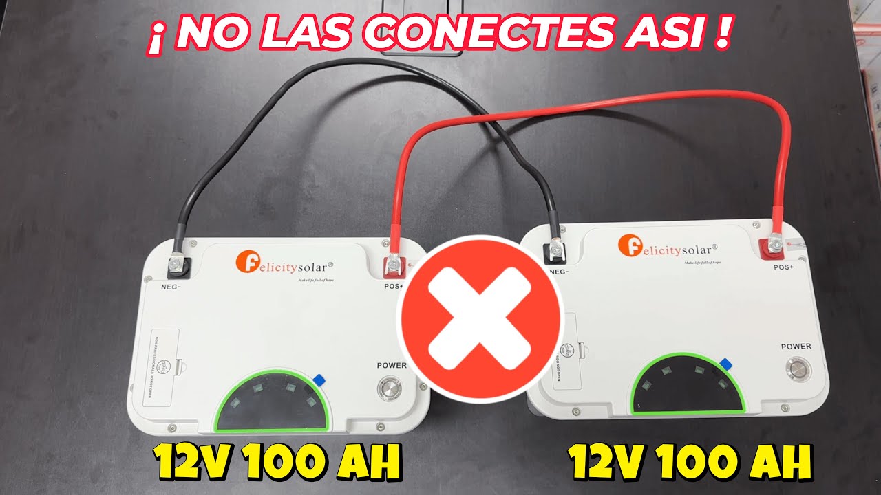 Cómo conectar baterias de litio en paralelo
