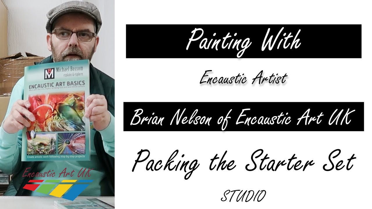Encaustic Art - Starter Set Studio - Behind the Scenes