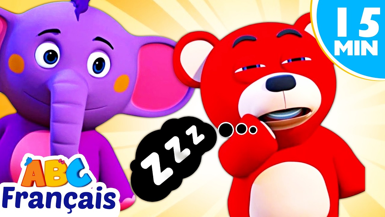 Dors-tu ours en peluche? | Comptines mignonnes | HooplaKidz Franҫais